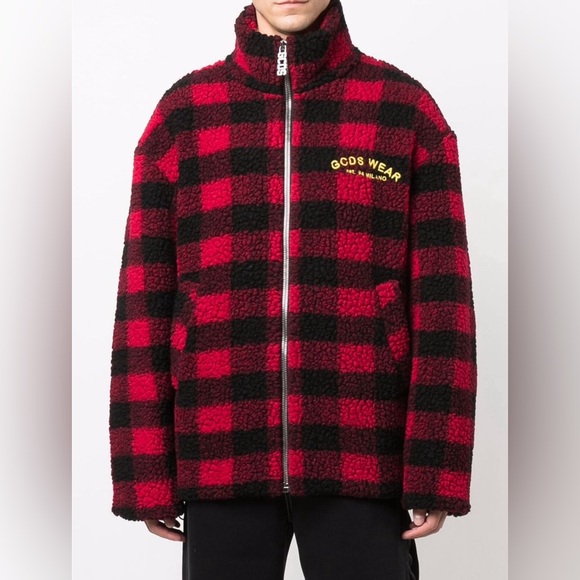 GCDS Looney Tunes Jacket Red/Black Size XS Oversized